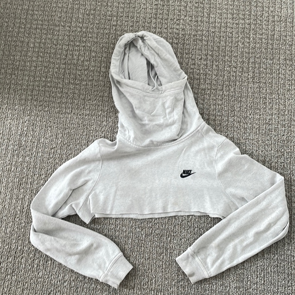 Nike cropped hoodie